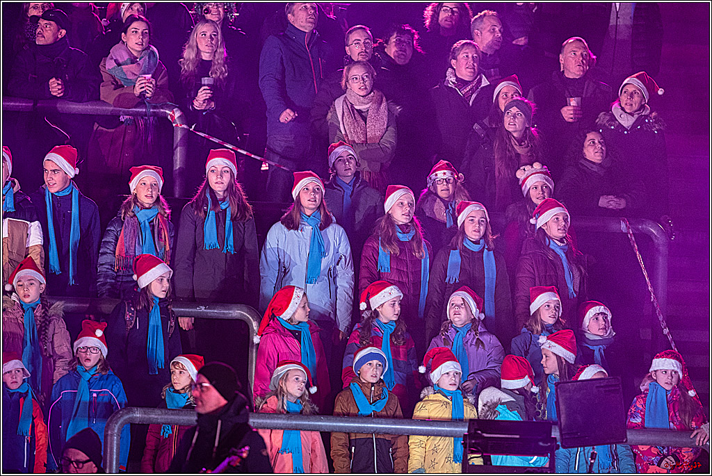 Loss mer Weihnachtsleeder singe; Köln, 23.12.2022
