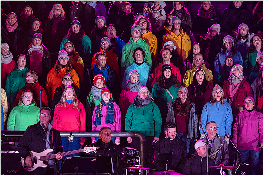 Loss mer Weihnachtsleeder singe; Köln, 23.12.2022