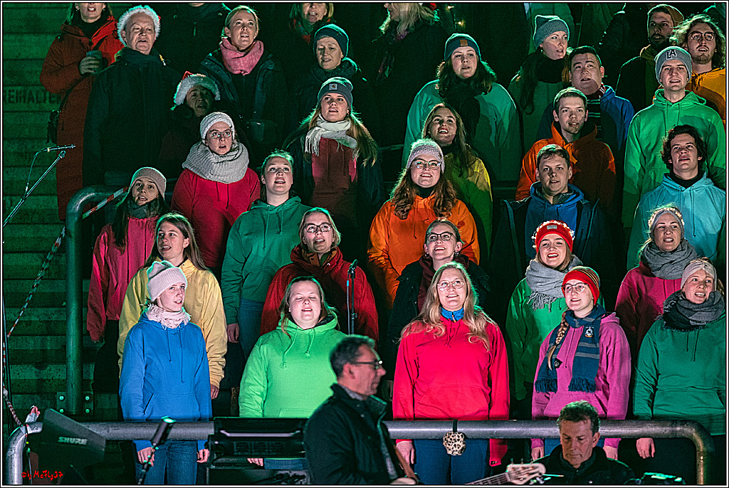 Loss mer Weihnachtsleeder singe; Köln, 23.12.2022