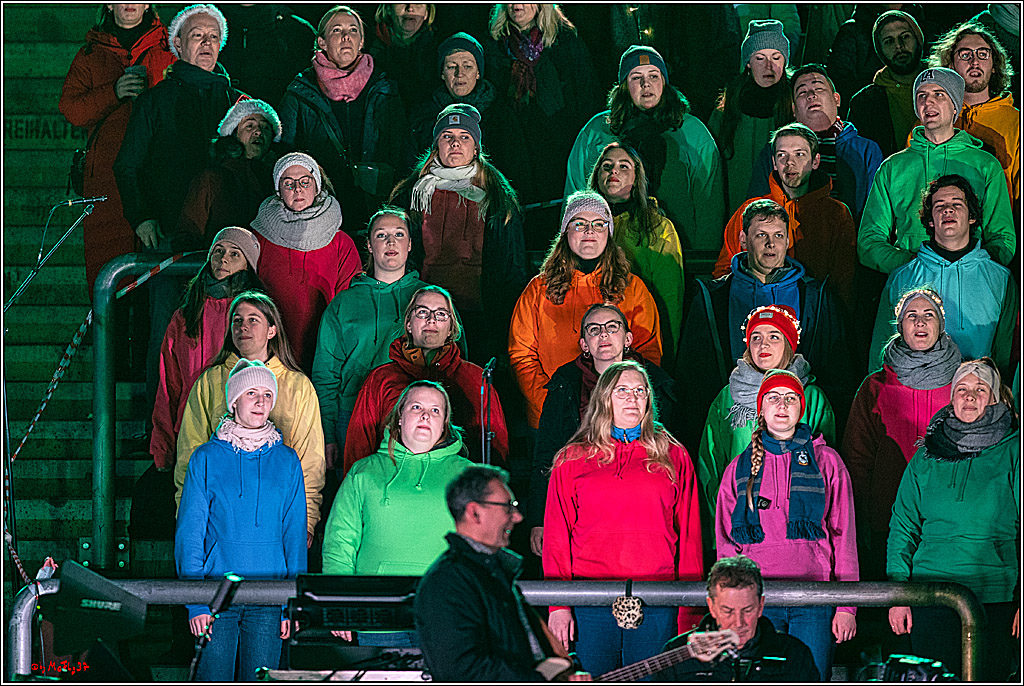 Loss mer Weihnachtsleeder singe; Köln, 23.12.2022
