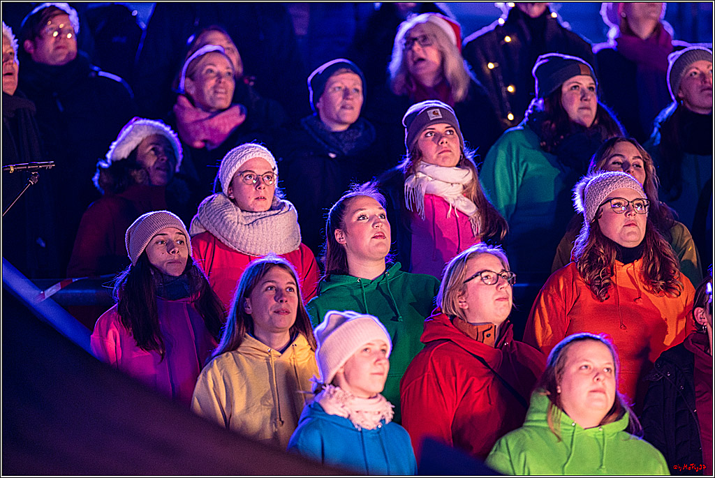 Loss mer Weihnachtsleeder singe; Köln, 23.12.2022