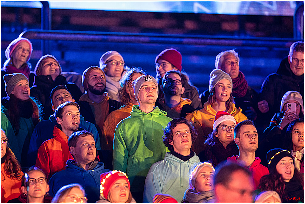 Loss mer Weihnachtsleeder singe; Köln, 23.12.2022