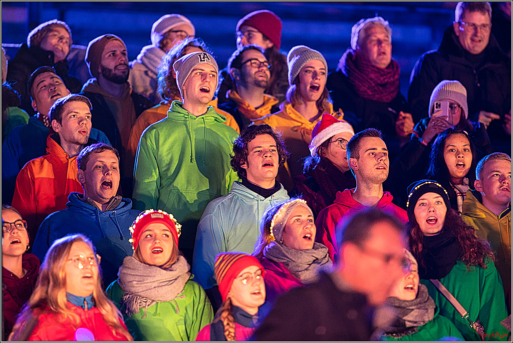 Loss mer Weihnachtsleeder singe; Köln, 23.12.2022