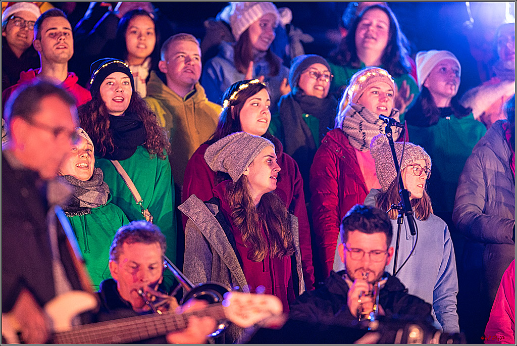 Loss mer Weihnachtsleeder singe; Köln, 23.12.2022