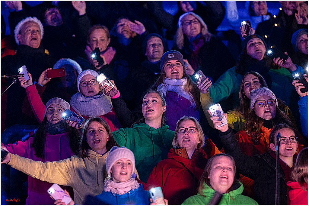 Loss mer Weihnachtsleeder singe; Köln, 23.12.2022