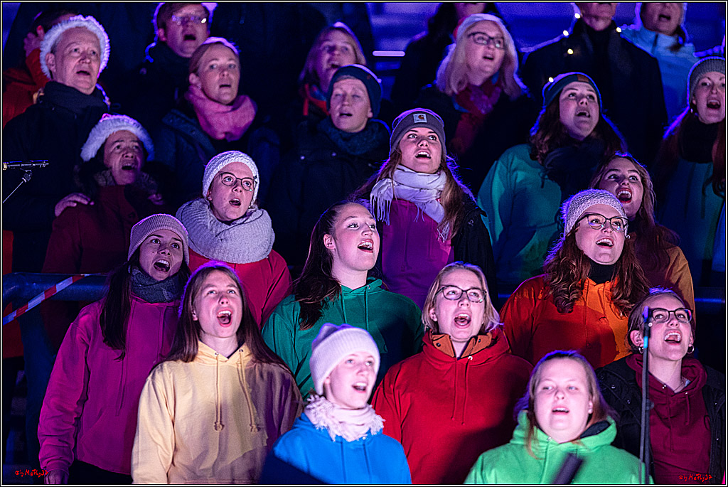 Loss mer Weihnachtsleeder singe; Köln, 23.12.2022