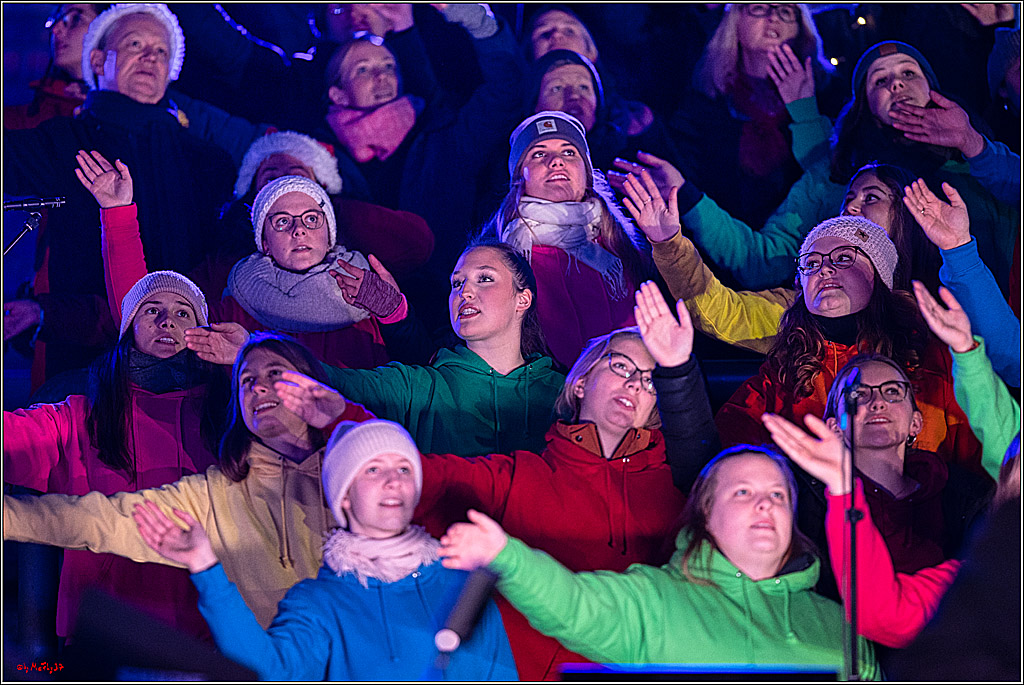 Loss mer Weihnachtsleeder singe; Köln, 23.12.2022