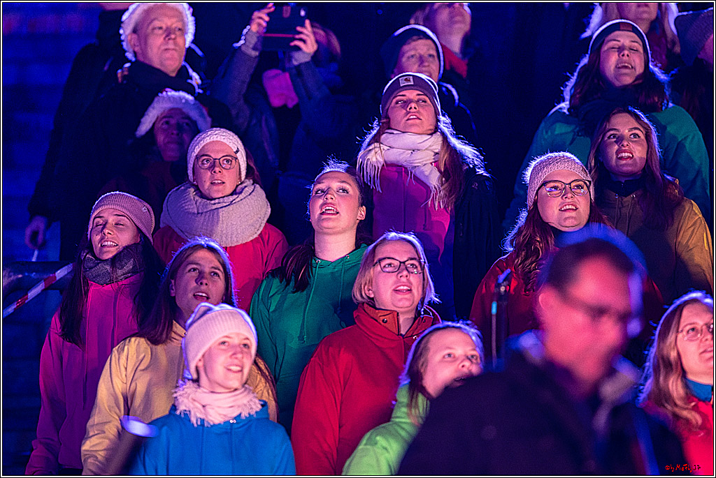 Loss mer Weihnachtsleeder singe; Köln, 23.12.2022