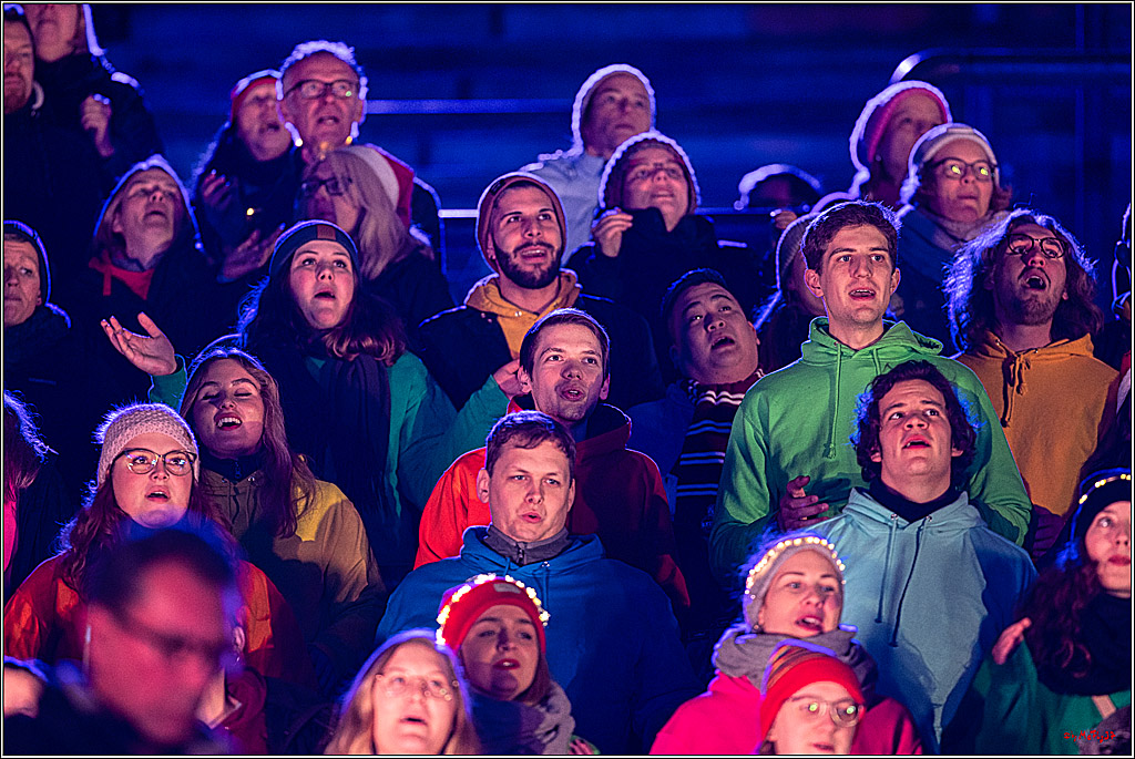 Loss mer Weihnachtsleeder singe; Köln, 23.12.2022