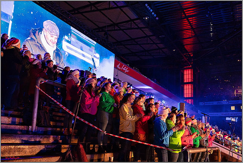 Loss mer Weihnachtsleeder singe; Köln, 23.12.2022