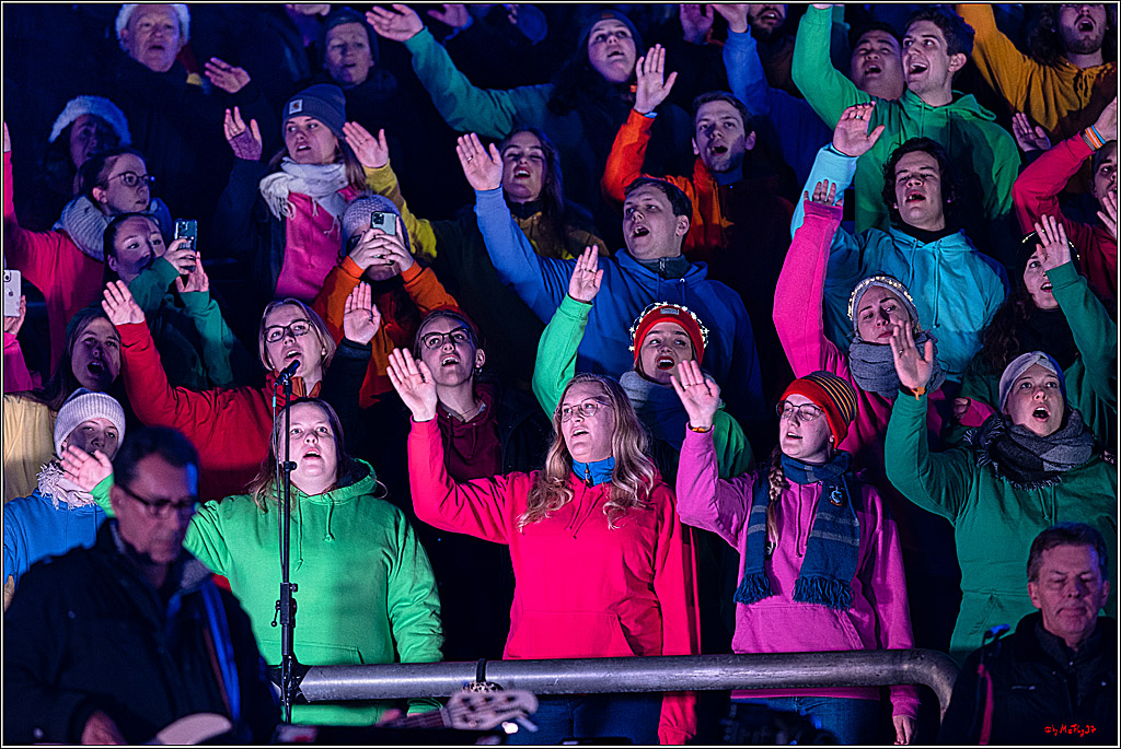 Loss mer Weihnachtsleeder singe; Köln, 23.12.2022
