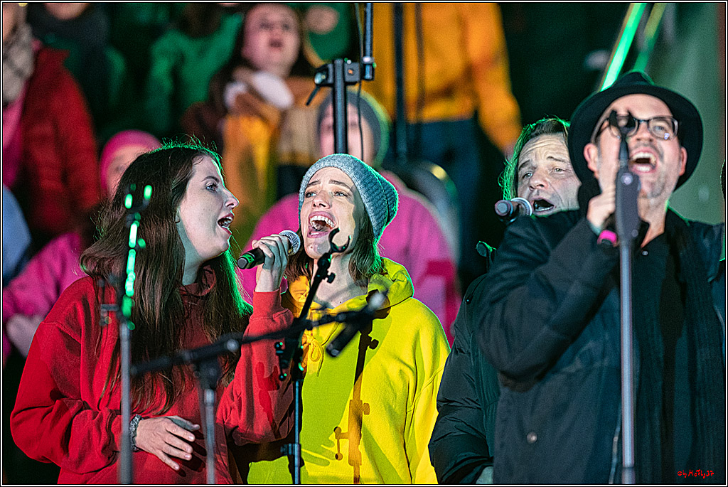 Loss mer Weihnachtsleeder singe; Köln, 23.12.2022