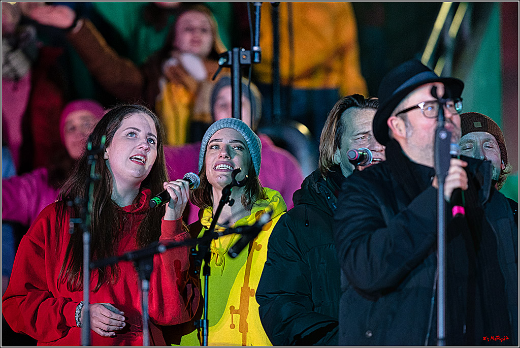 Loss mer Weihnachtsleeder singe; Köln, 23.12.2022