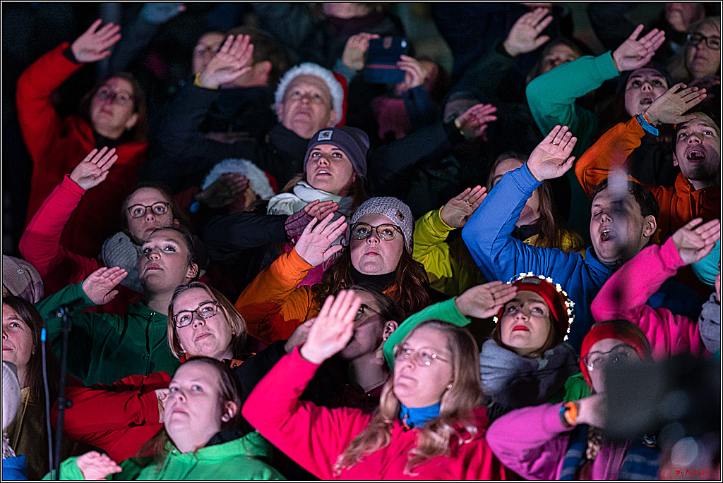 Loss mer Weihnachtsleeder singe; Köln, 23.12.2022
