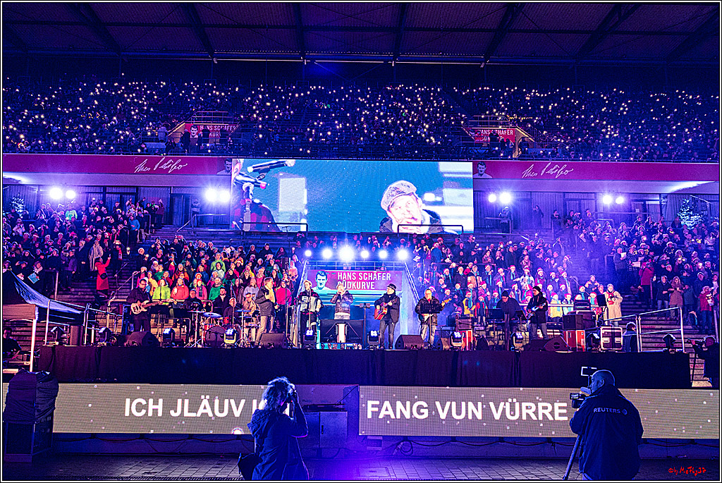 Loss mer Weihnachtsleeder singe; Köln, 23.12.2022