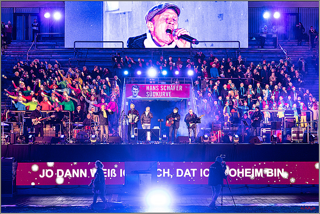 Loss mer Weihnachtsleeder singe; Köln, 23.12.2022