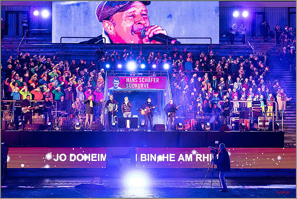 Loss mer Weihnachtsleeder singe; Köln, 23.12.2022