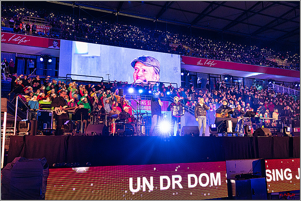 Loss mer Weihnachtsleeder singe; Köln, 23.12.2022