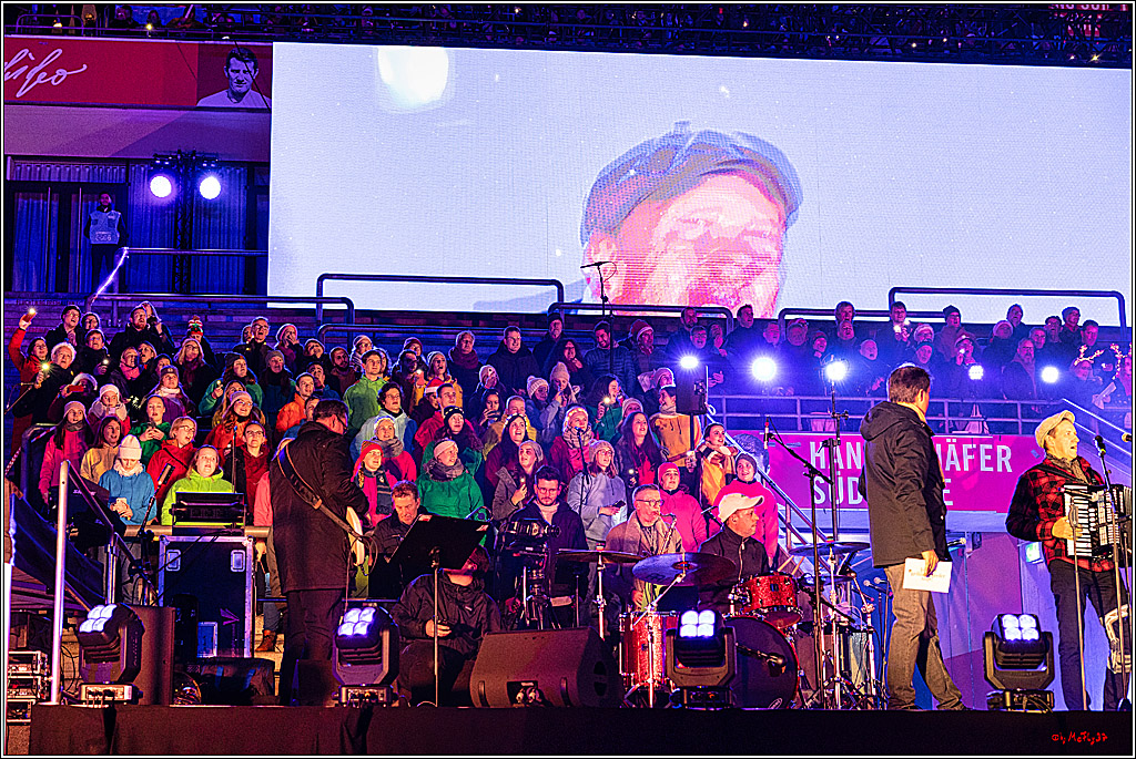 Loss mer Weihnachtsleeder singe; Köln, 23.12.2022