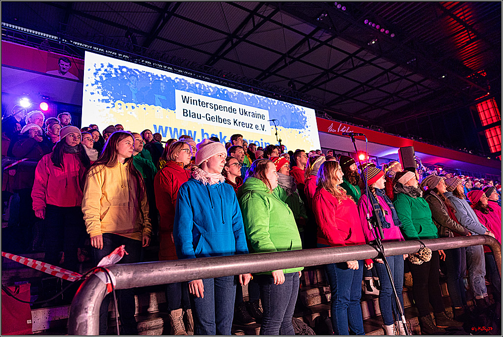 Loss mer Weihnachtsleeder singe; Köln, 23.12.2022