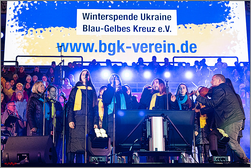 Loss mer Weihnachtsleeder singe; Köln, 23.12.2022