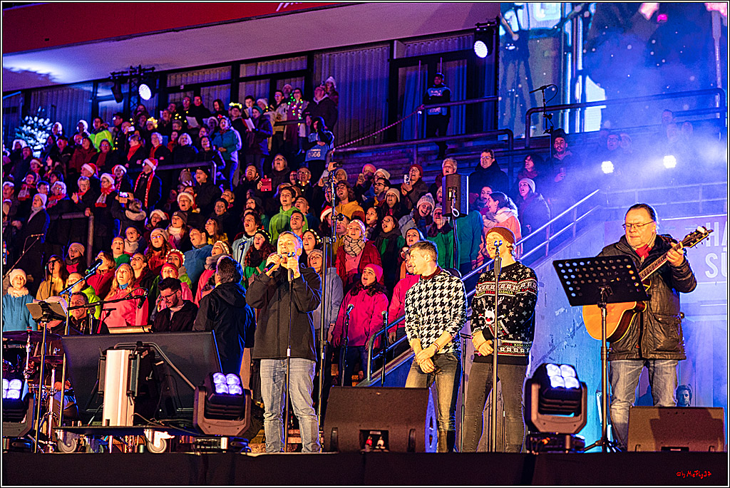 Loss mer Weihnachtsleeder singe; Köln, 23.12.2022