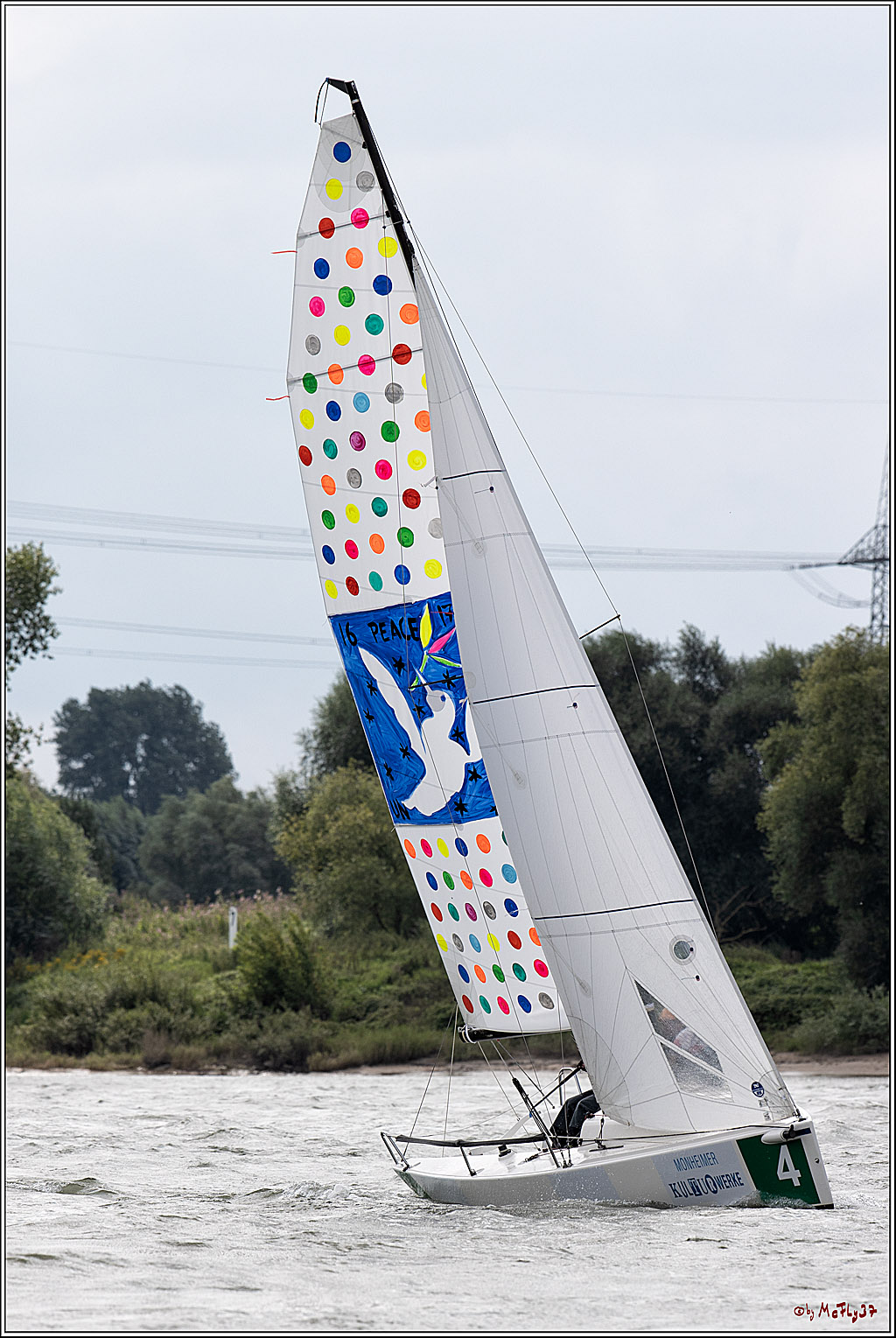 Die Kultur-Regatta Sailing #Art4GlobalGoals - Nachhaltigkeitsziele (Sustainable Develpment Goals / SDGs) der Vereinten Nationen (UN); Monheim - Duesselorfer Yachthafen, 22.08.2021