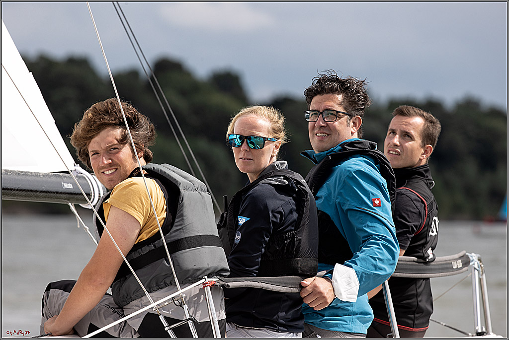 Die Kultur-Regatta Sailing #Art4GlobalGoals - Nachhaltigkeitsziele (Sustainable Develpment Goals / SDGs) der Vereinten Nationen (UN); Monheim - Duesselorfer Yachthafen, 22.08.2021