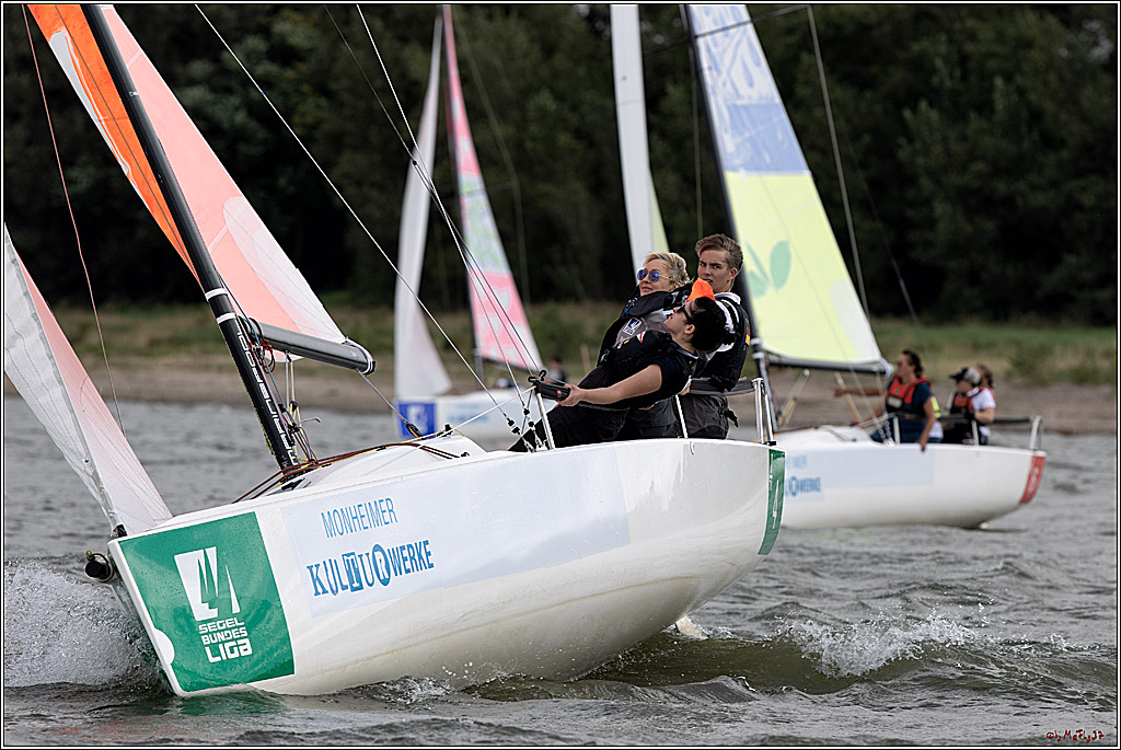 Die Kultur-Regatta Sailing #Art4GlobalGoals - Nachhaltigkeitsziele (Sustainable Develpment Goals / SDGs) der Vereinten Nationen (UN); Monheim - Duesselorfer Yachthafen, 22.08.2021