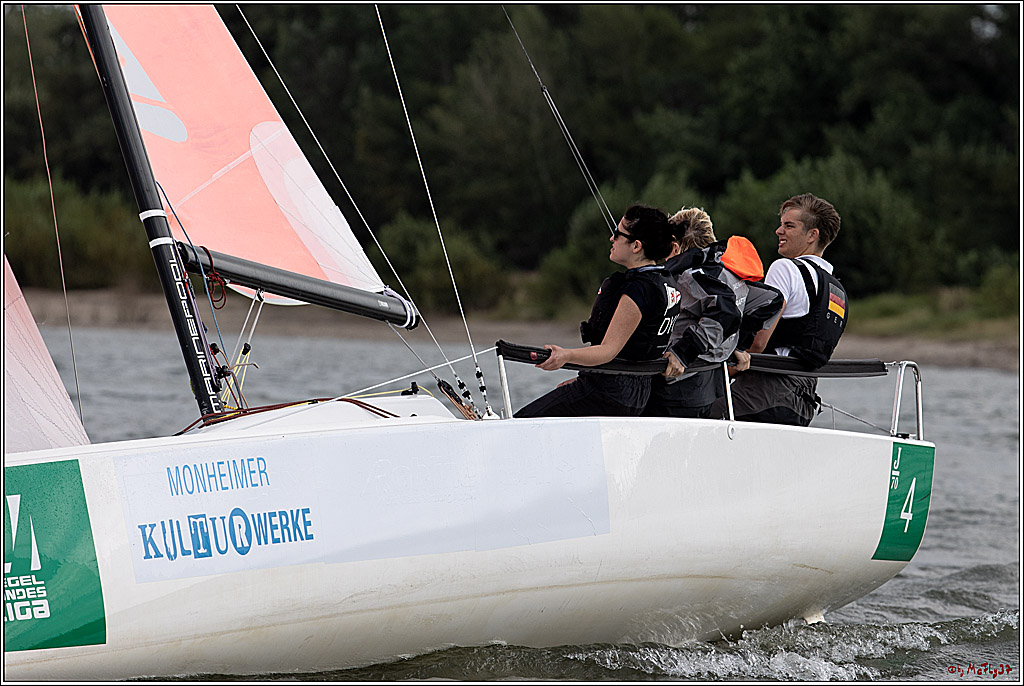 Die Kultur-Regatta Sailing #Art4GlobalGoals - Nachhaltigkeitsziele (Sustainable Develpment Goals / SDGs) der Vereinten Nationen (UN); Monheim - Duesselorfer Yachthafen, 22.08.2021