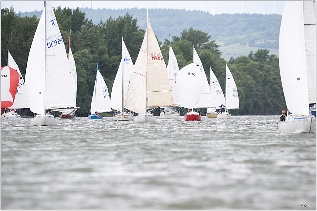 Rheinwoche 2025 1. Regattatag, 07.06.2025