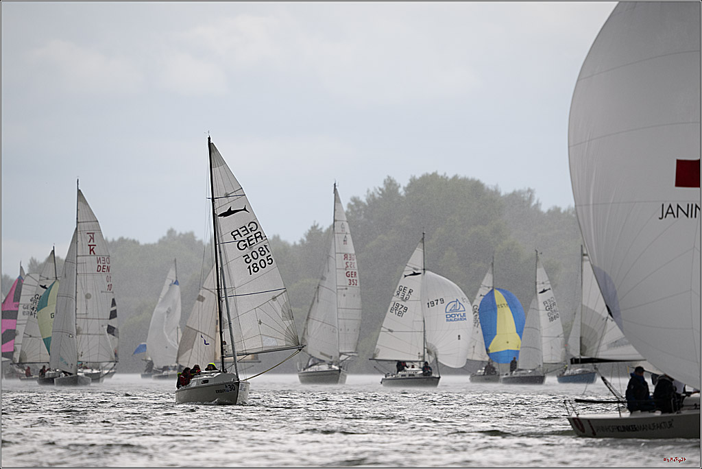 Rheinwoche 2025 1. Regattatag, 07.06.2025