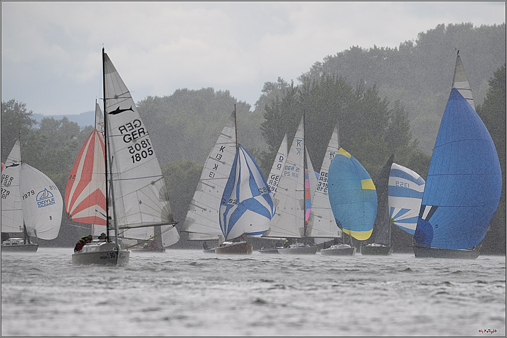 Rheinwoche 2025 1. Regattatag, 07.06.2025