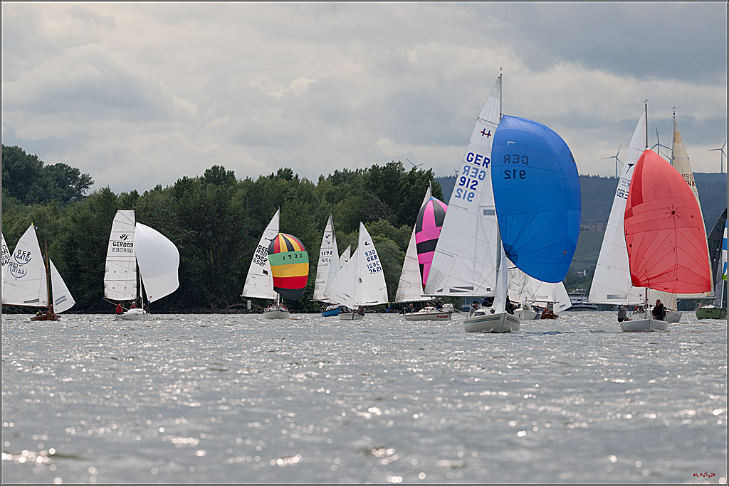 Rheinwoche 2025 1. Regattatag, 07.06.2025