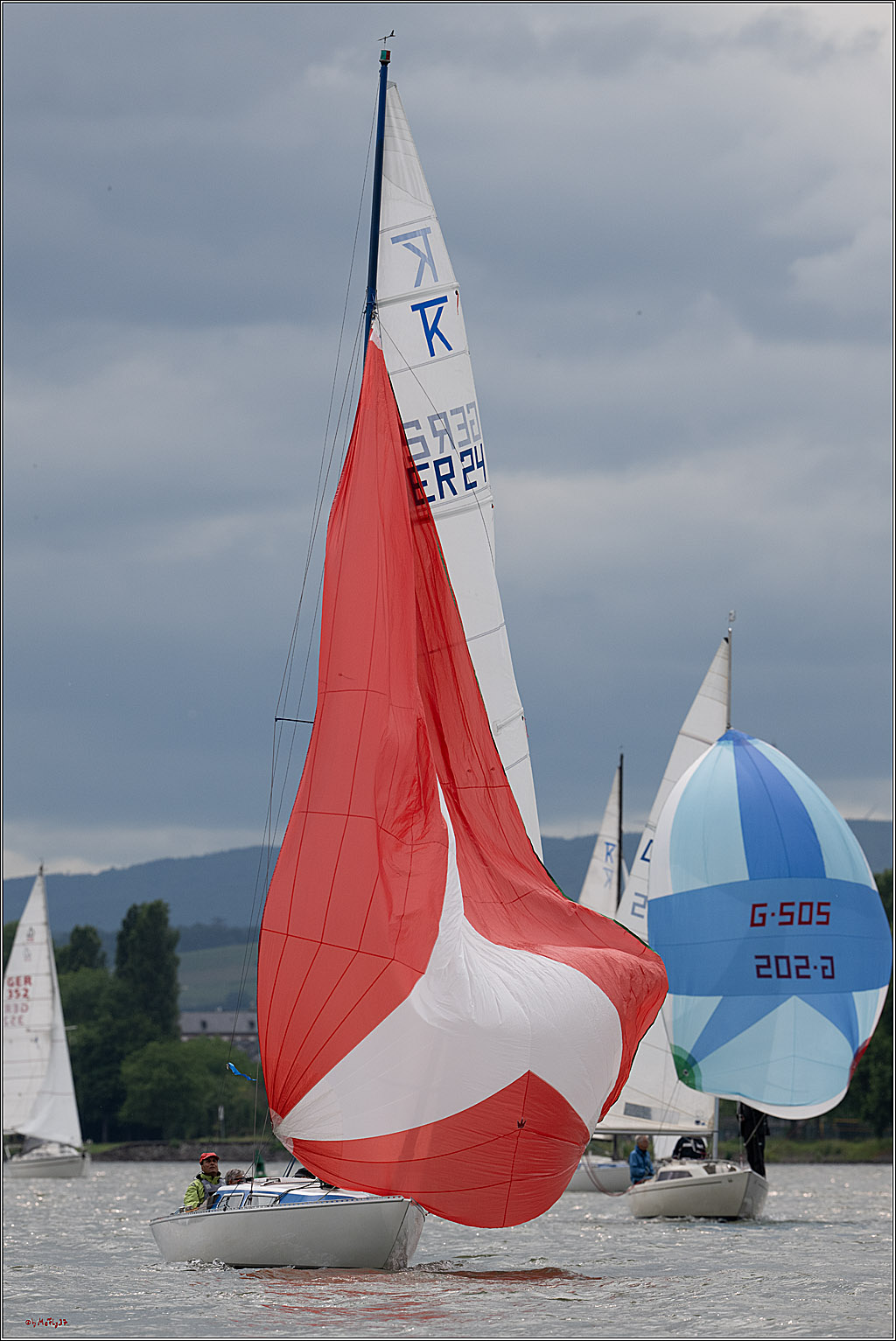 Rheinwoche 2025 1. Regattatag, 07.06.2025