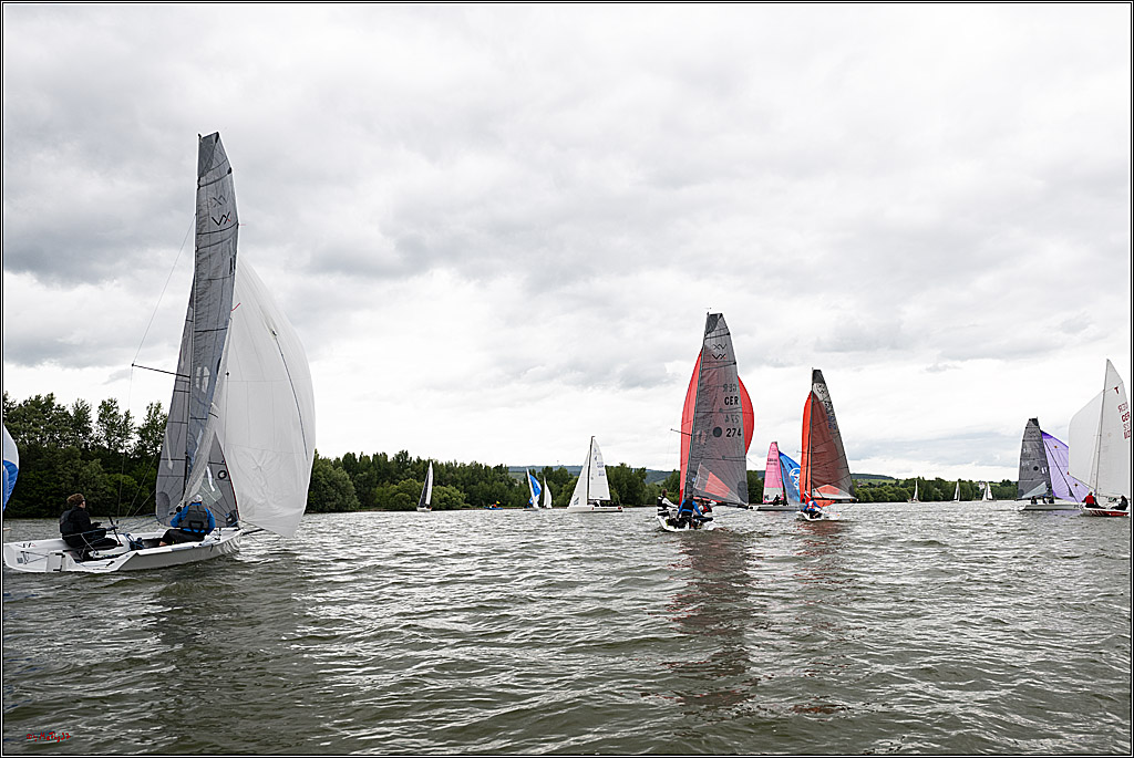 Rheinwoche 2025 1. Regattatag, 07.06.2025