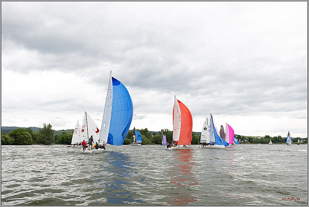 Rheinwoche 2025 1. Regattatag, 07.06.2025