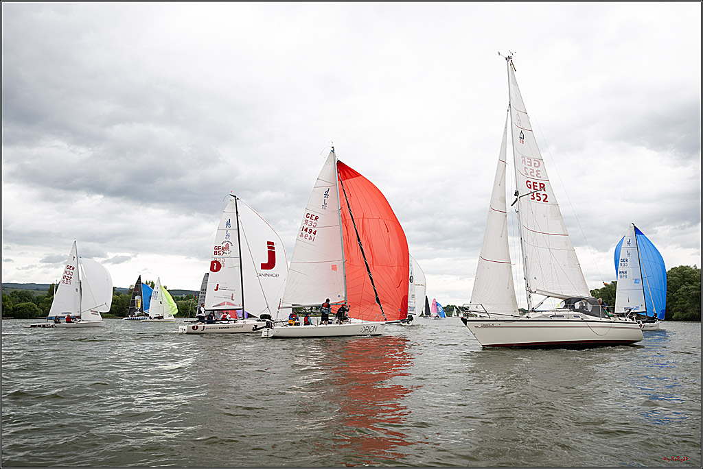 Rheinwoche 2025 1. Regattatag, 07.06.2025