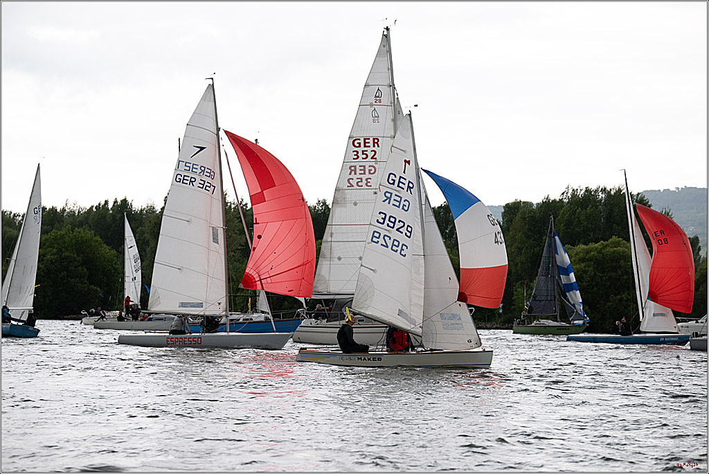 Rheinwoche 2025 1. Regattatag, 07.06.2025