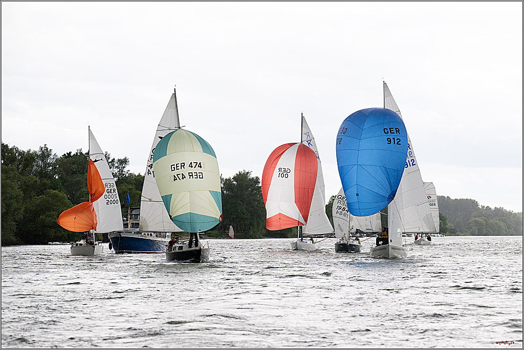 Rheinwoche 2025 1. Regattatag, 07.06.2025