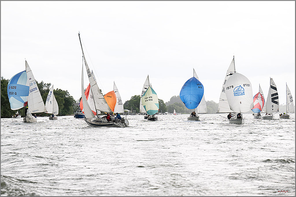 Rheinwoche 2025 1. Regattatag, 07.06.2025