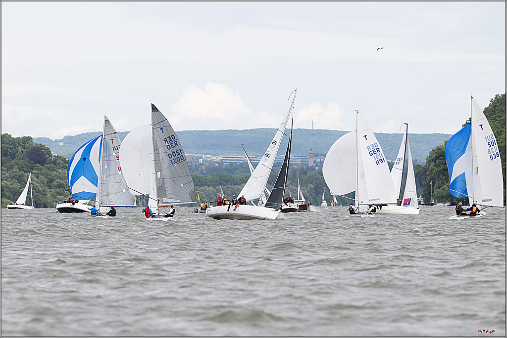 Rheinwoche 2025 1. Regattatag, 08.06.2025
