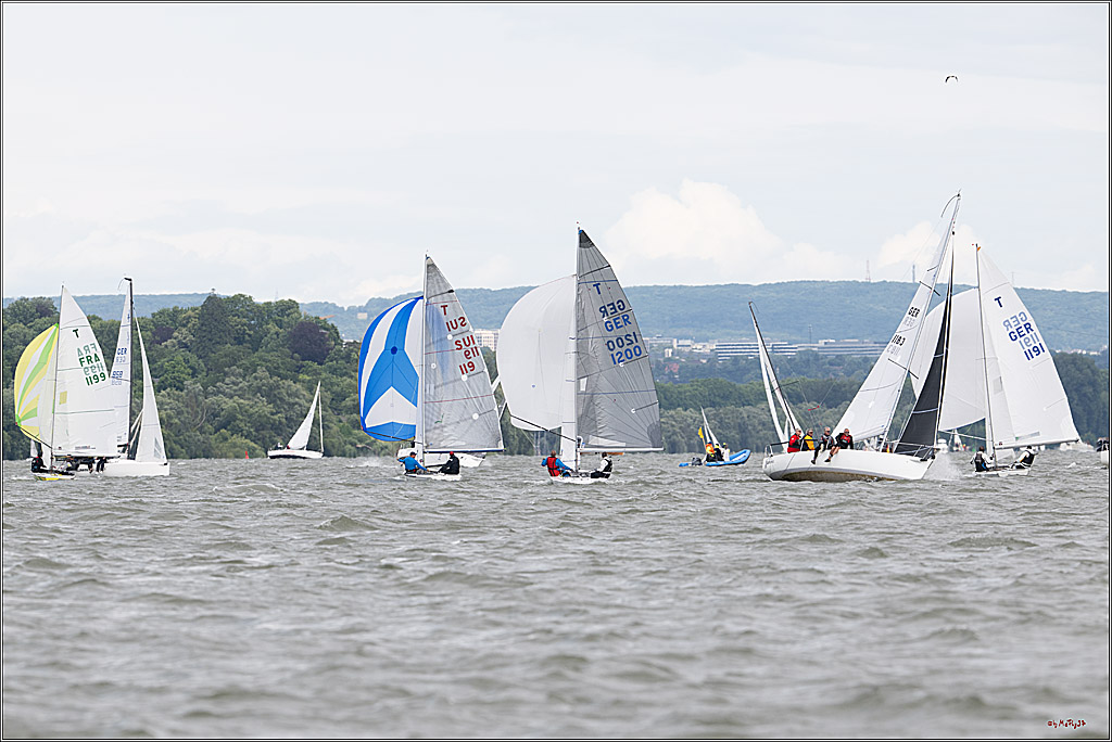 Rheinwoche 2025 1. Regattatag, 08.06.2025