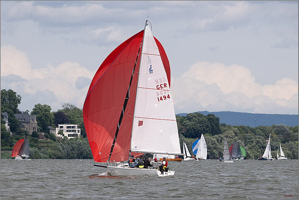 Rheinwoche 2025 1. Regattatag, 08.06.2025