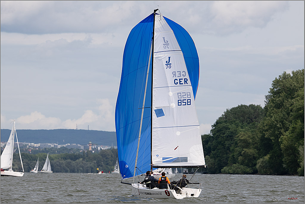Rheinwoche 2025 1. Regattatag, 08.06.2025