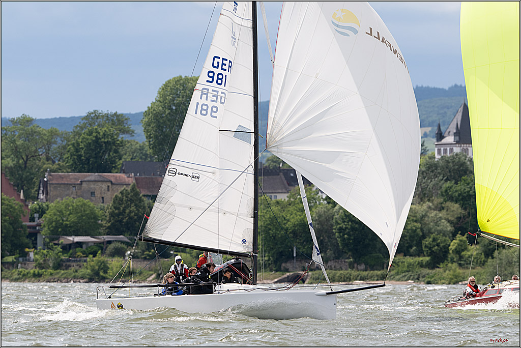 Rheinwoche 2025 1. Regattatag, 08.06.2025