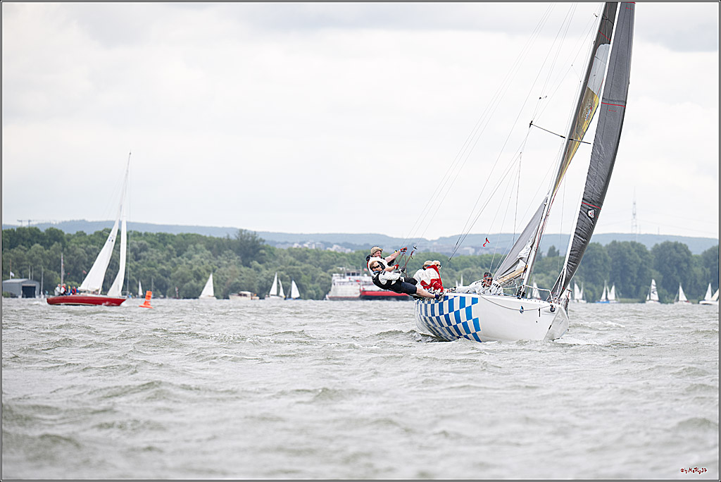 Rheinwoche 2025 1. Regattatag, 08.06.2025