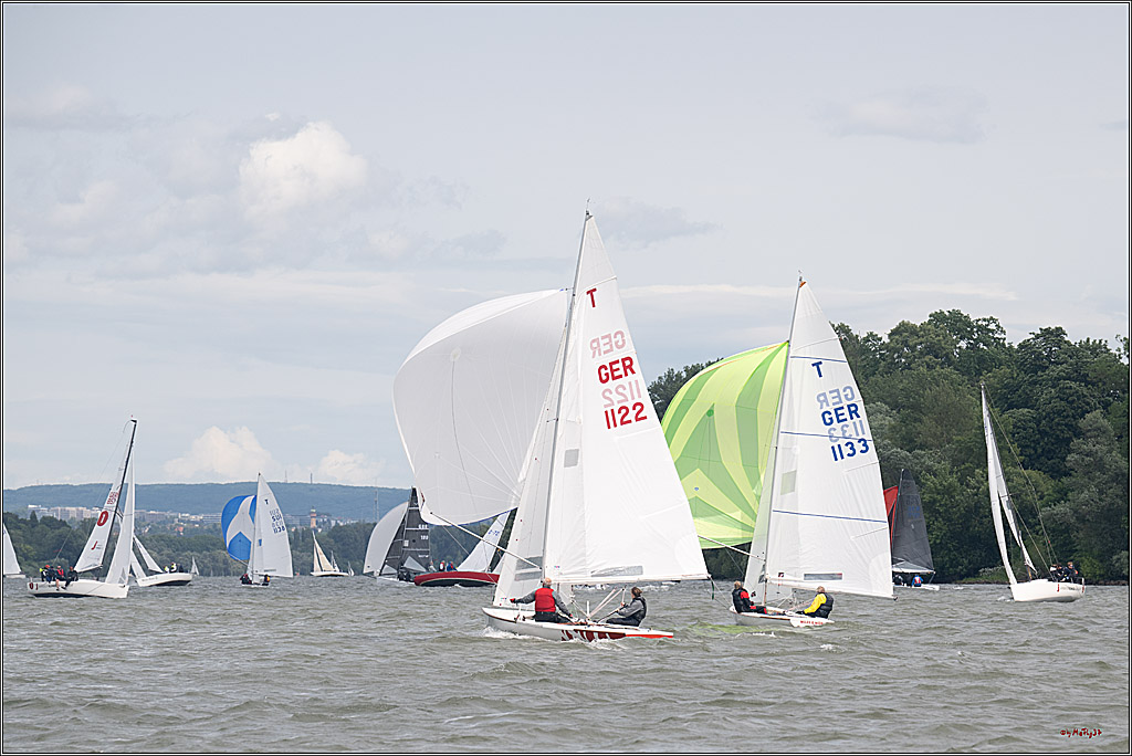 Rheinwoche 2025 1. Regattatag, 08.06.2025