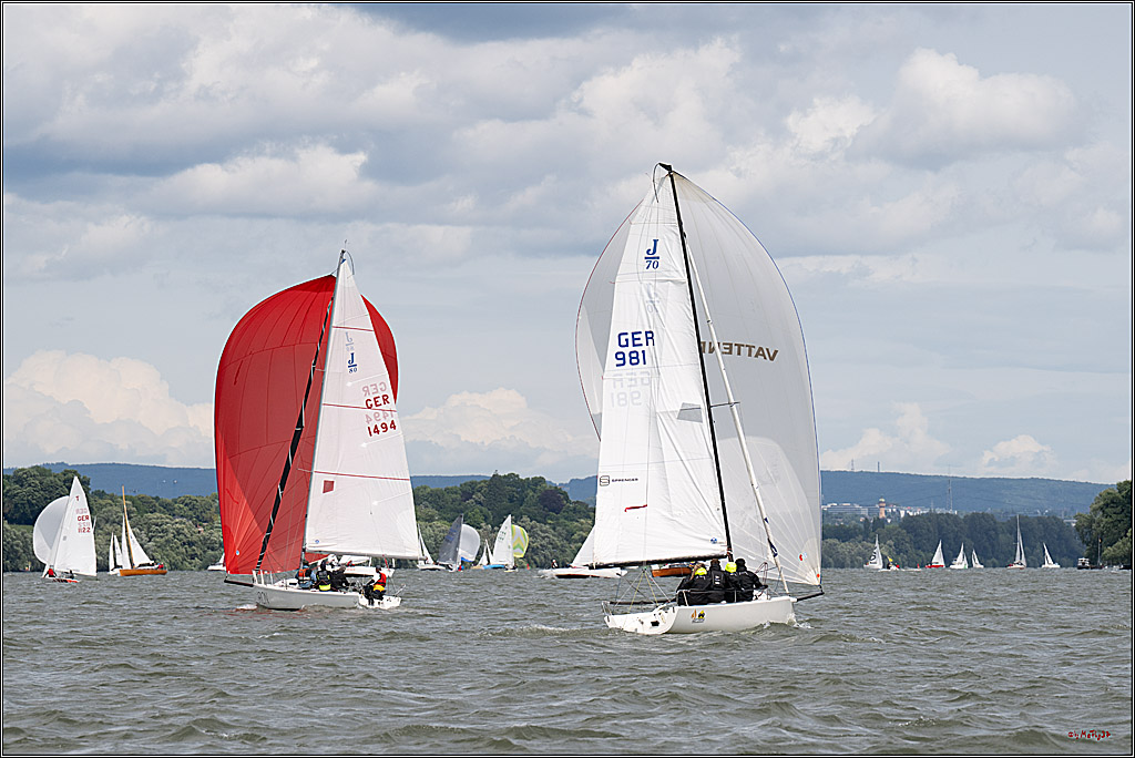 Rheinwoche 2025 1. Regattatag, 08.06.2025