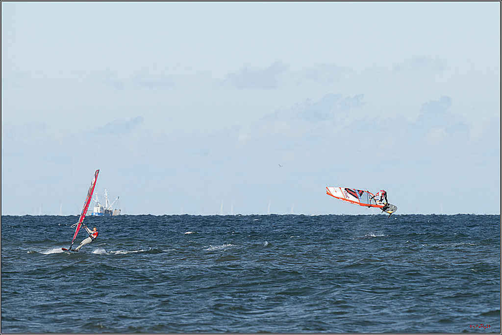 PWA 2024 - Slalom Foil - Man and Woman; Sylt, 02.10.2024